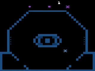 Reactor title screen for Atari 2600
